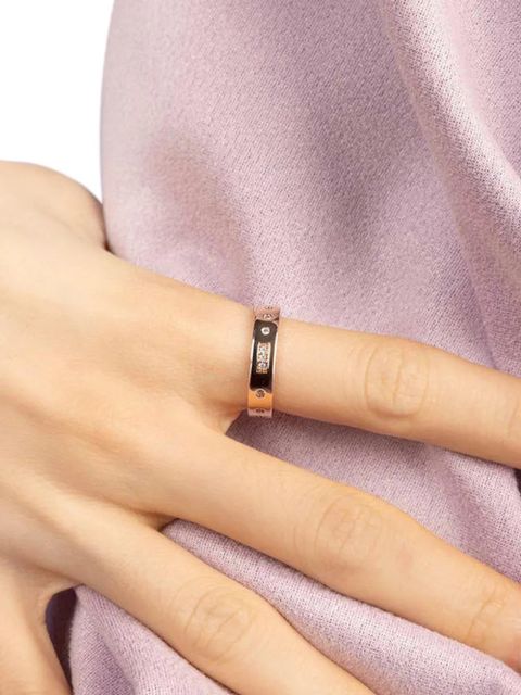APM Monaco love morse code ring - Gold - zdjęcie produktu nr 2