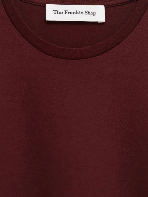The Frankie Shop Harper crew-neck T-shirt - Red