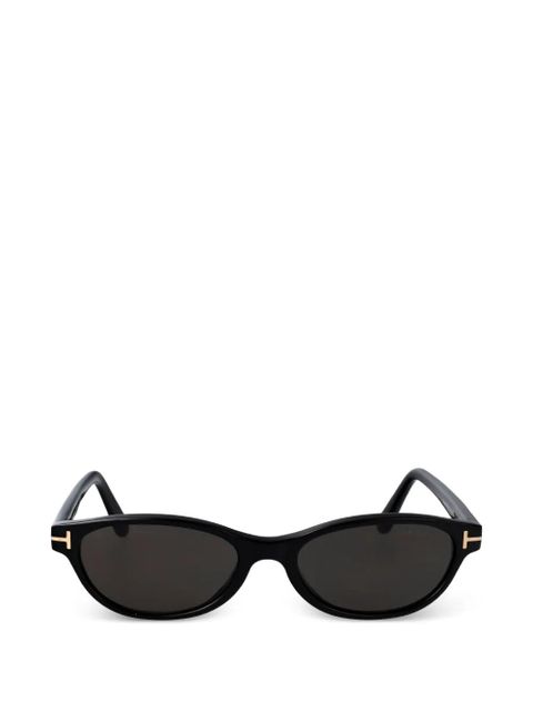 TOM FORD oval-frame sunglasses - Black - zdjęcie produktu nr 1