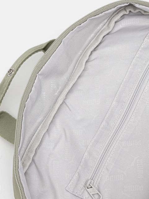 Puma plecak damski kolor zielony duży gładki 91348