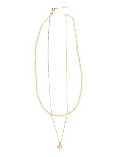 Tory Burch Kira layered necklace - Gold