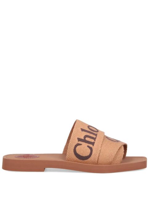 Chloé Woody sandals - Brown - zdjęcie produktu nr 1