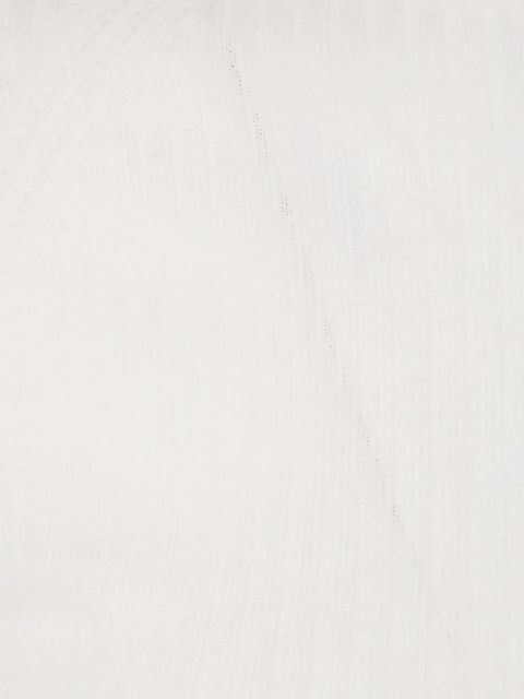 TWINSET ribbed high-neck sweater - White