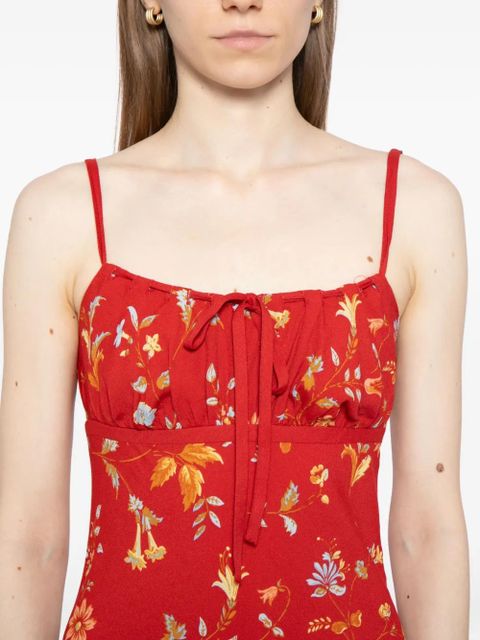 Reformation Camira dress - Red