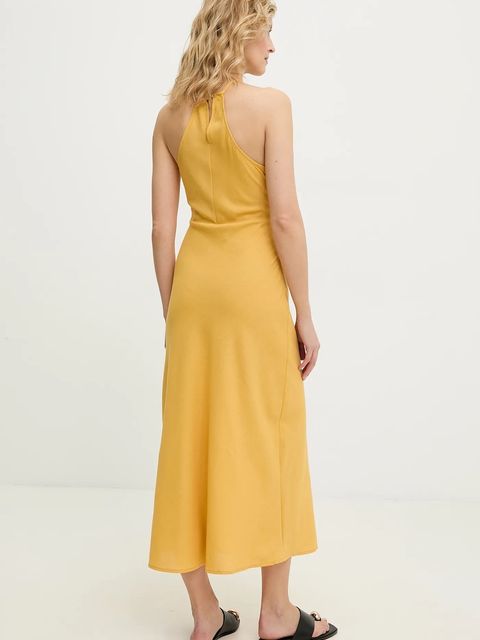 Answear.LAB sukienka z lnem