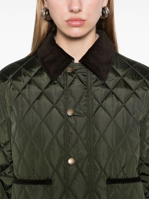 Burberry quilted jacket - Green