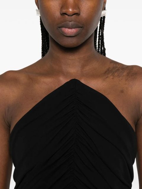 Alexander Wang structured-bodice midi dress - Black