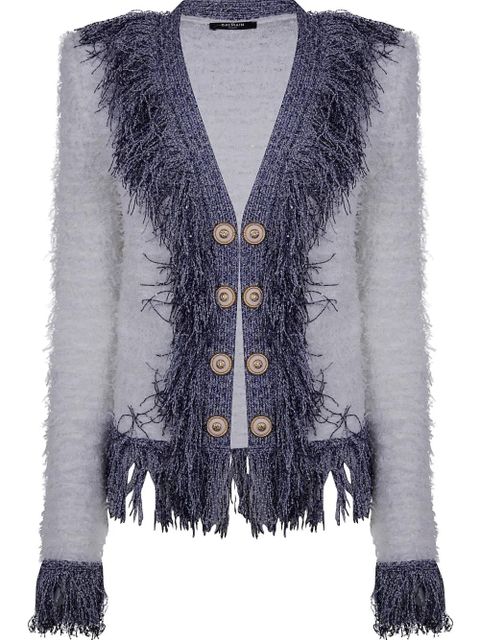 Balmain fringed jacket - White - zdjęcie produktu nr 1