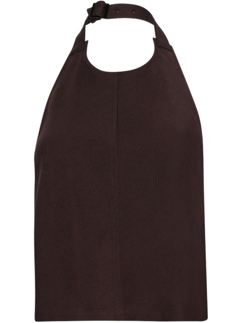 WARDROBE.NYC backless halter top - Brown - zdjęcie produktu nr 1