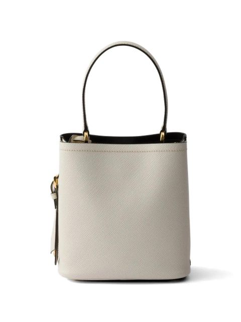 Prada Panier mini Saffiano leather bag - Grey