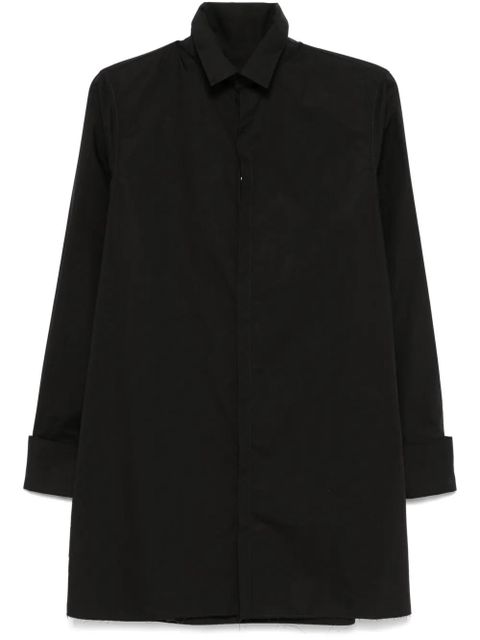MM6 Maison Margiela wingtip-collar shirt - Black - zdjęcie produktu nr 1