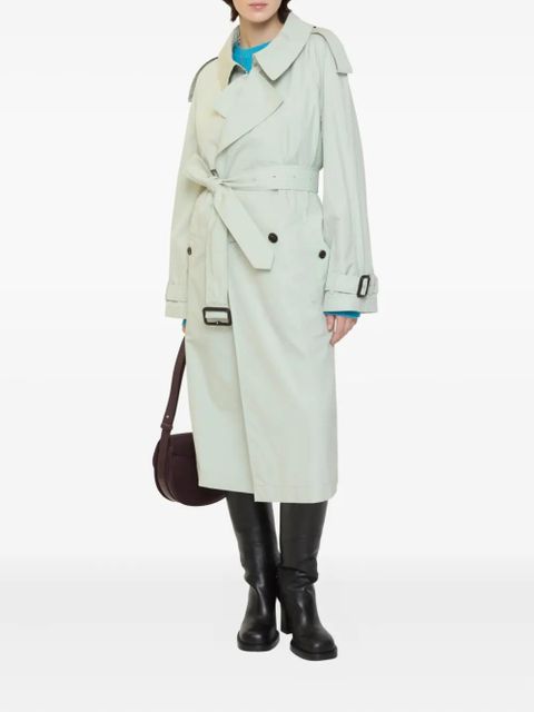 Burberry double-breasted belted trench coat - Green - zdjęcie produktu nr 2