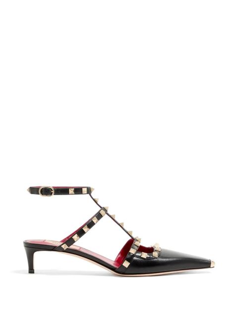 Valentino Garavani Rockstud kidskin pumps 40mm - Black - zdjęcie produktu nr 1