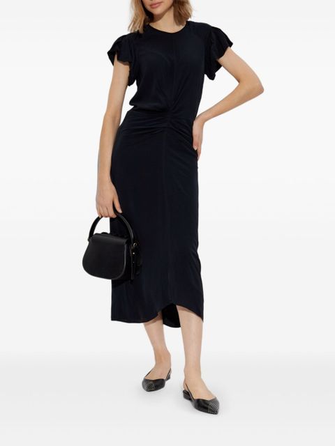 ISABEL MARANT Terena midi dress - Black