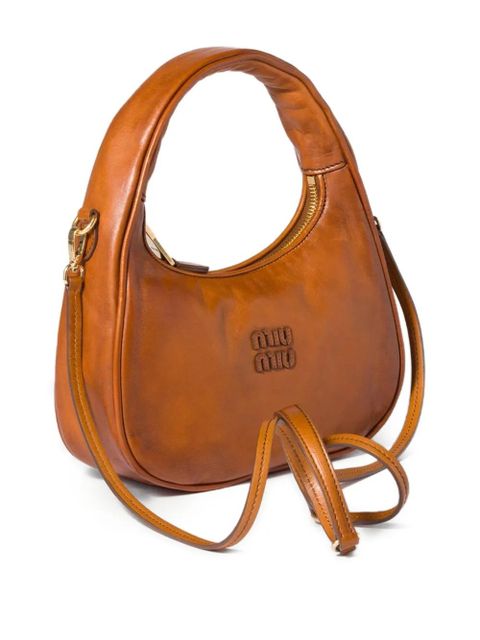 Miu Miu Wander detachable-stap bag - Brown - zdjęcie produktu nr 2