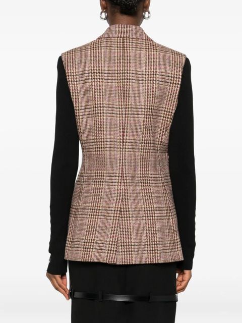 Coperni check-panel jacket - Brown