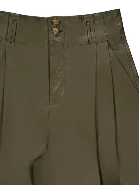ZIMMERMANN tailored leather trousers - Green