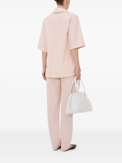 LouLou de Saison Ermo open neck top - Pink