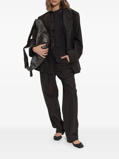 LEMAIRE double-breasted blazer - Grey - zdjęcie produktu nr 2