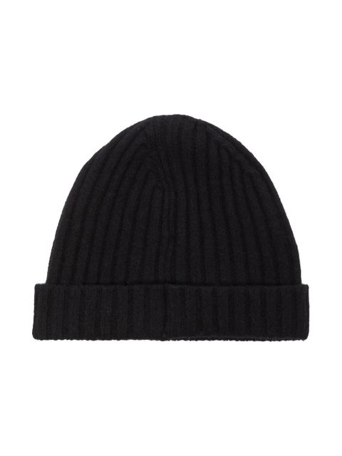 Jil Sander wool beanie hat - Black - zdjęcie produktu nr 2