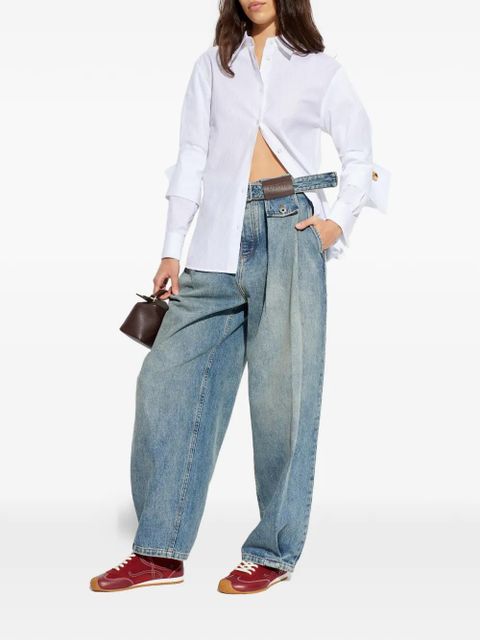 LOEWE LOEWE S359Y11XED 0 WASHED DENIM - Blue - zdjęcie produktu nr 2