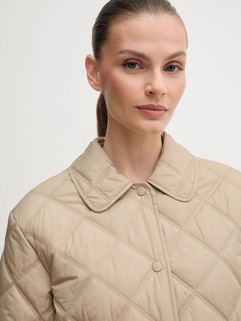 Gant kurtka kolor beżowy przejściowa oversize 4700379