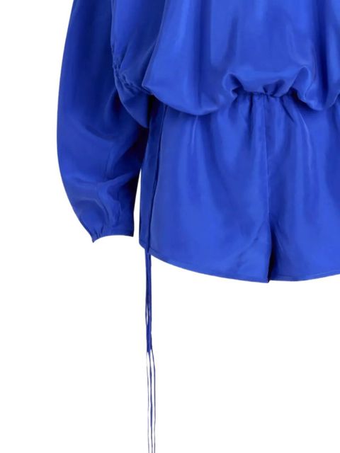 Christopher Esber Parachute silk playsuit - Blue - zdjęcie produktu nr 2