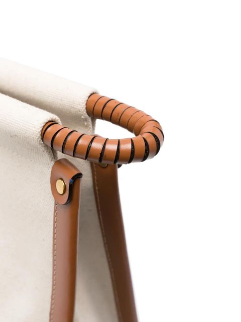 ISABEL MARANT Toledo cotton tote bag - Neutrals