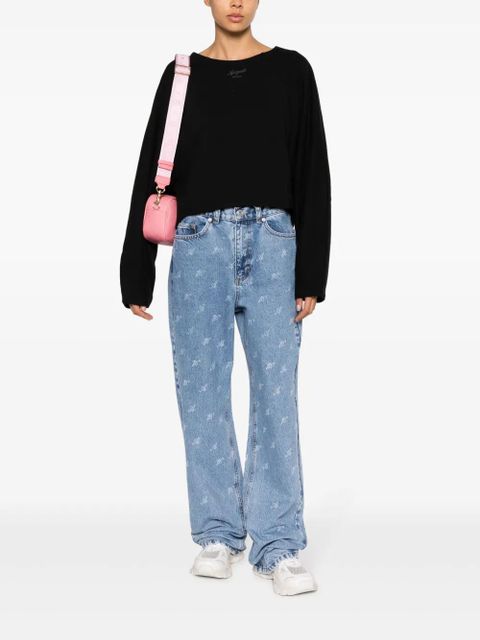 Axel Arigato Halle logo-embroidered sweatshirt - Black - zdjęcie produktu nr 2