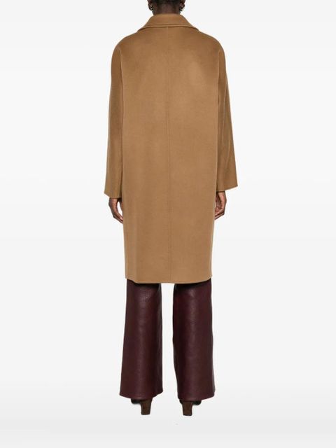 Max Mara notched-lapel coat - Brown