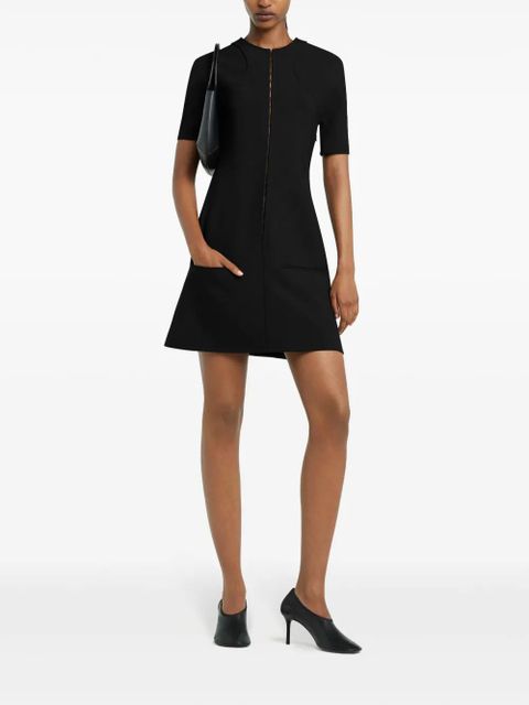 Courrèges A-line mini dress - Black - zdjęcie produktu nr 2