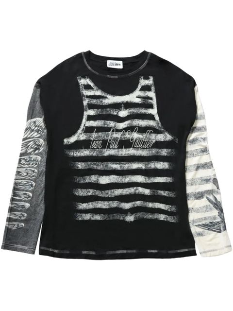 Jean Paul Gaultier printed T-shirt - Black - zdjęcie produktu nr 1