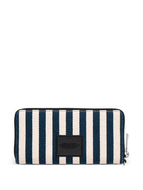 Marc Jacobs striped canvas continental wallet - Blue - zdjęcie produktu nr 2