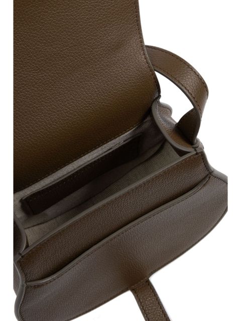 Chloé small Marcie leather saddle bag - Green