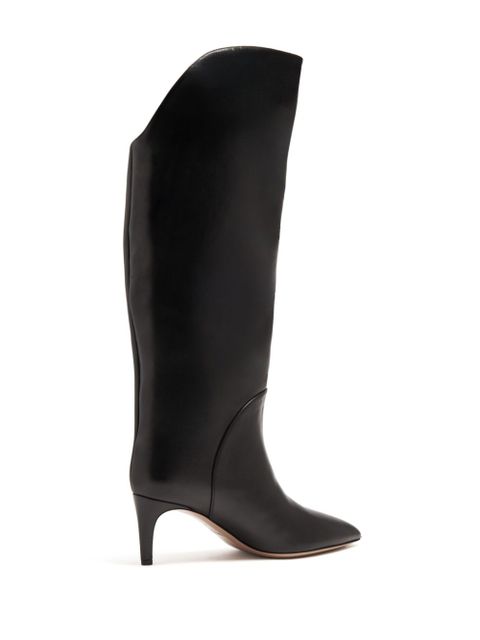Paris Texas 60mm Gaia leather boots - Black