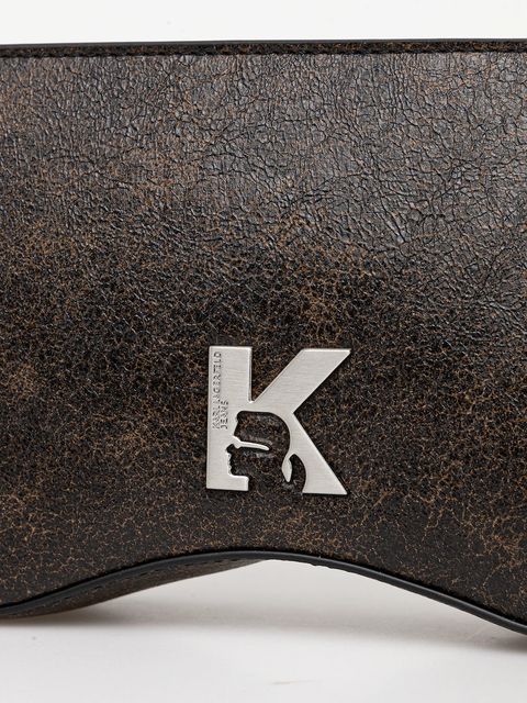 Karl Lagerfeld Jeans torebka kolor brązowy A4W30281