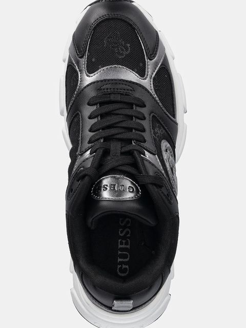 Guess sneakersy IBITHA2 damskie kolor czarny FLFI2B ELE12