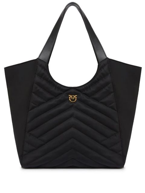 PINKO quilted tote bag - Black - zdjęcie produktu nr 1