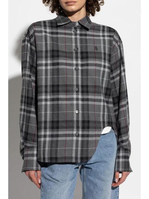 The Attico checked shirt - Grey - zdjęcie produktu nr 2