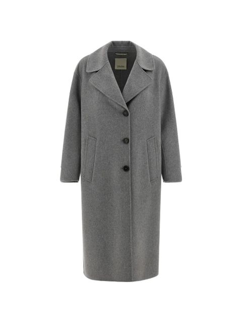 Max Mara Zoe notched-lapel coat - Grey - zdjęcie produktu nr 1