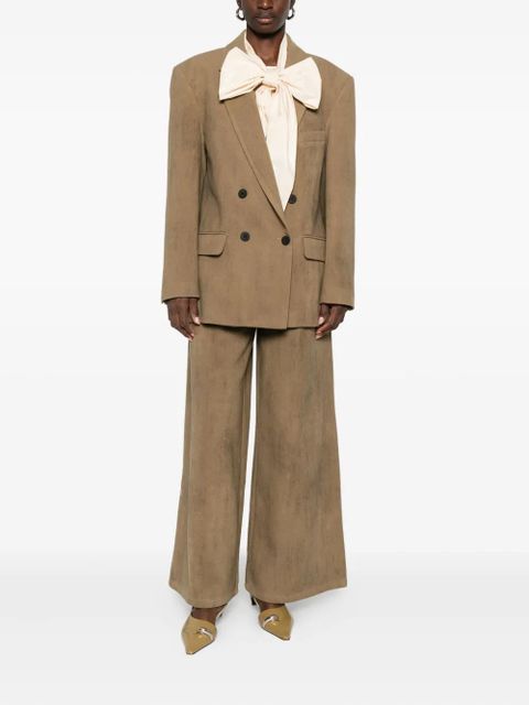 Eleh double-breasted blazer - Green - zdjęcie produktu nr 2