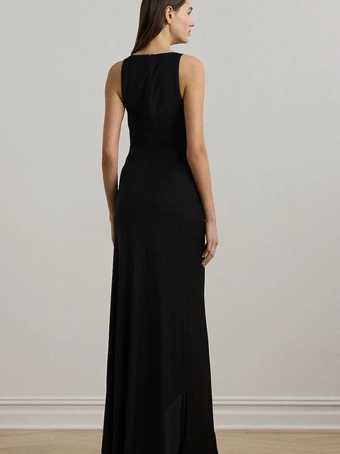 Lauren Ralph Lauren sukienka kolor czarny maxi dopasowana 253971057 - zdjęcie produktu nr 2