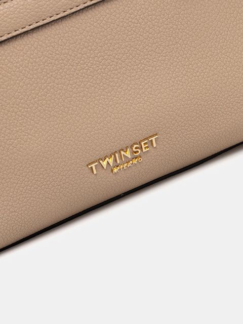 Twinset torebka kolor beżowy 252TB7012