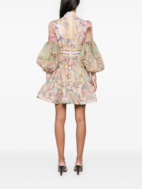 ZIMMERMANN Illustration Mirror mini dress - Pink - zdjęcie produktu nr 2