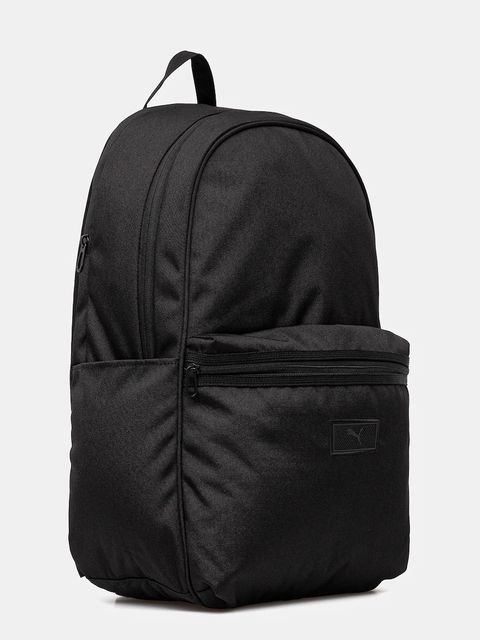 Puma plecak kolor czarny duży gładki 91126