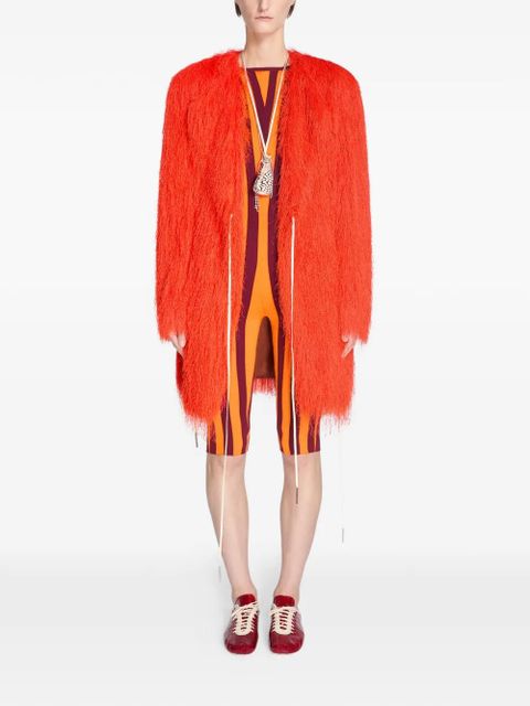 DRIES VAN NOTEN fringed jacket - Orange - zdjęcie produktu nr 2
