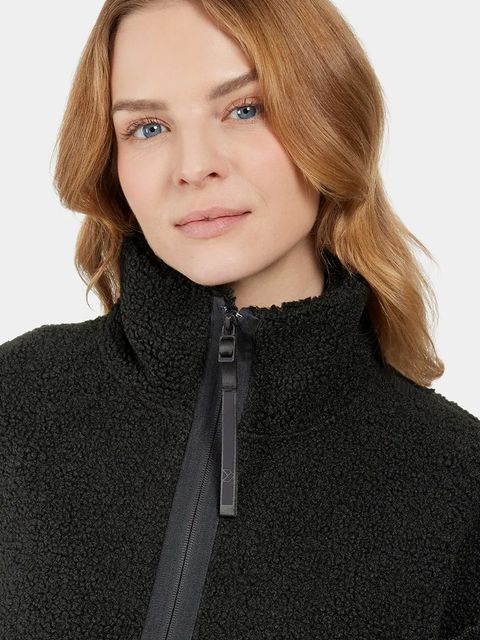 Didriksons bluza MELLA damska kolor czarny gładka 505446