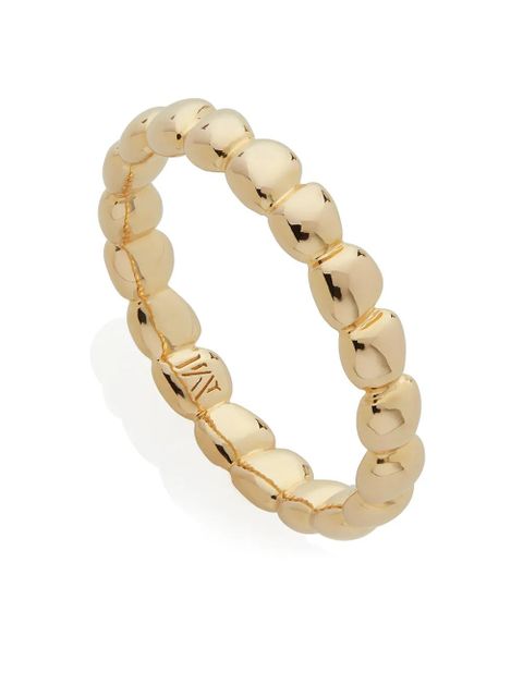 Monica Vinader Nura teardrop eternity ring - Gold - zdjęcie produktu nr 1