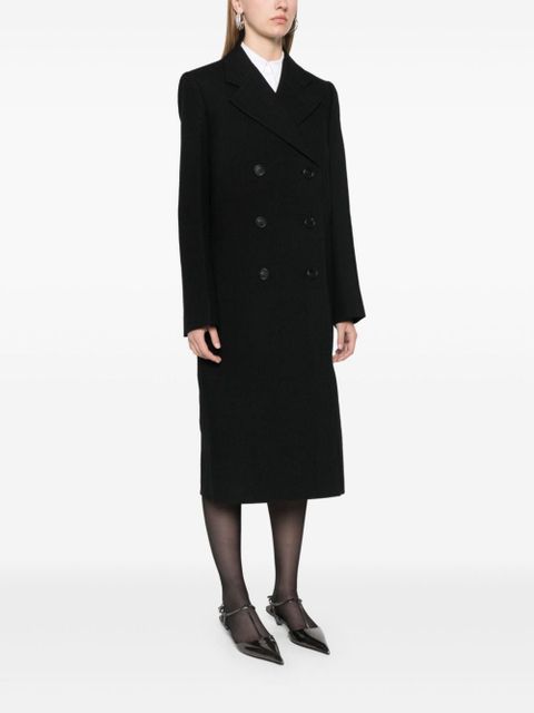Prada virgin wool coat - Black
