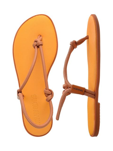 Havaianas sandały UNA ACAI CERRADO damskie kolor pomarańczowy 4149616.4919